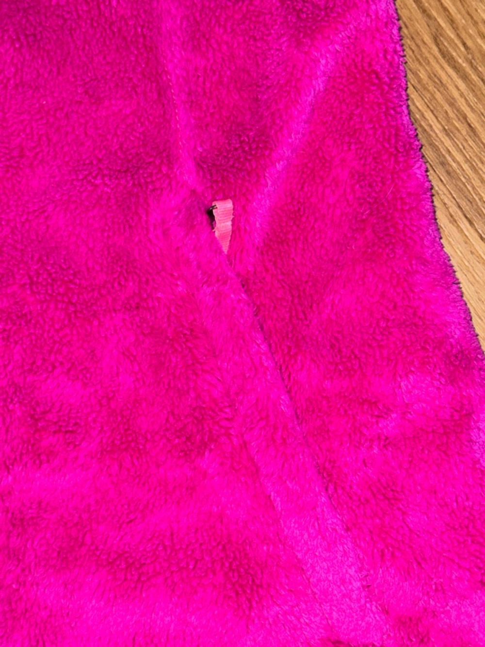 The North Face Kids'  Osito Fuzzy Full‑Zip Jacket - Magenta Pink Barbie - Picture 6 of 11